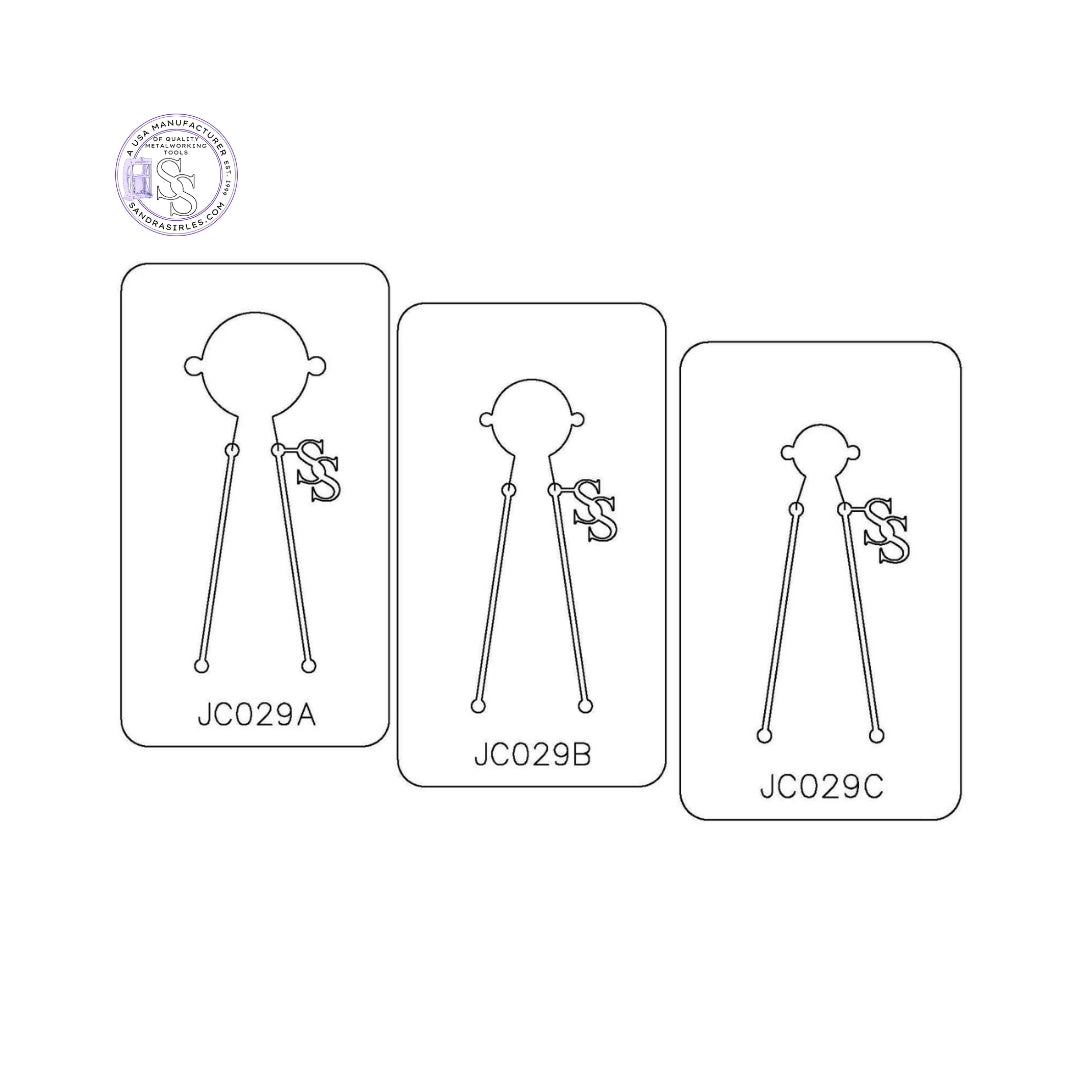 PANCAKE DIE JC029 COMPONENT 14 ROUND/LOOP
